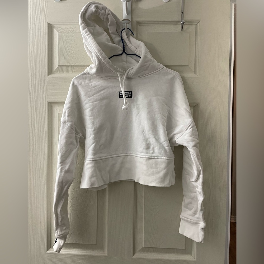 Adidas crop hoodie